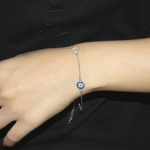 bracelet femme argent zirconium 9500009 pic4