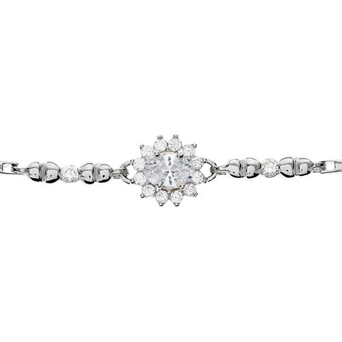 bracelet femme argent zirconium 9500010 pic2