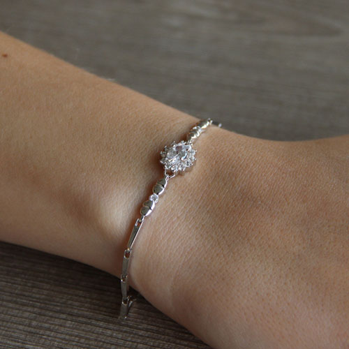 bracelet femme argent zirconium 9500010 pic4