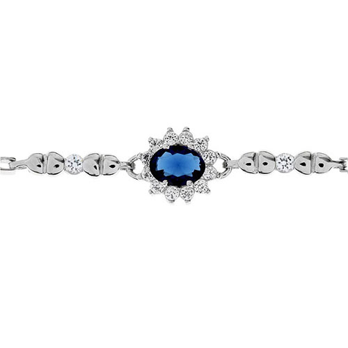 bracelet femme argent zirconium 9500011 pic2