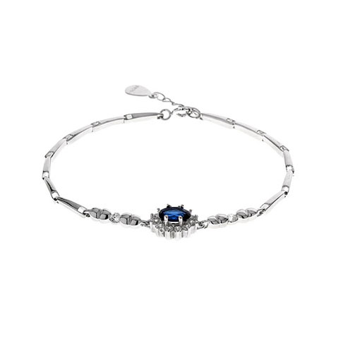 bracelet femme argent zirconium 9500011