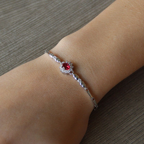 bracelet femme argent zirconium 9500012 pic4