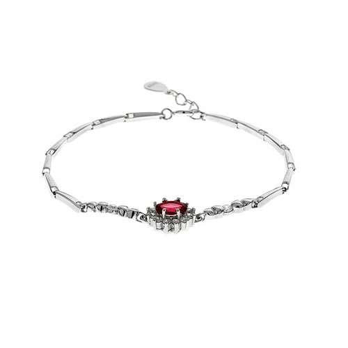 bracelet femme argent zirconium 9500012