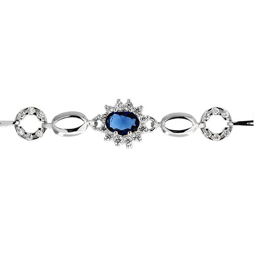 bracelet femme argent zirconium 9500014 pic2