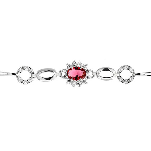 bracelet femme argent zirconium 9500015 pic2