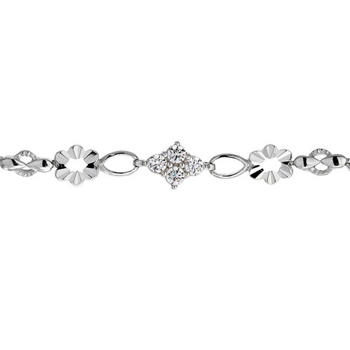 bracelet femme argent zirconium 9500027 pic2