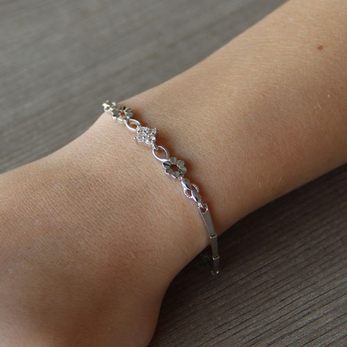 bracelet femme argent zirconium 9500027 pic4