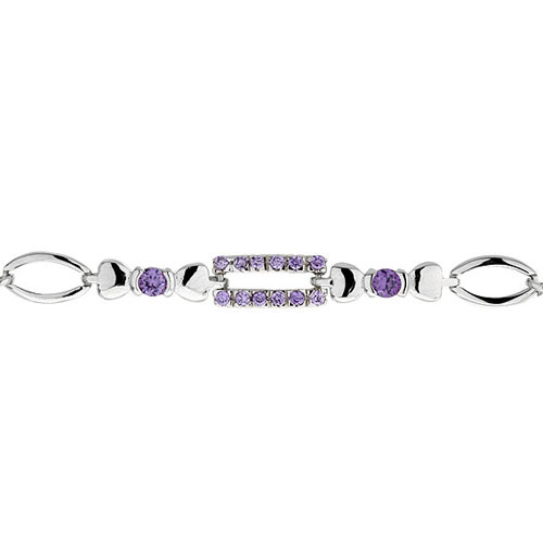 bracelet femme argent zirconium 9500030 pic2