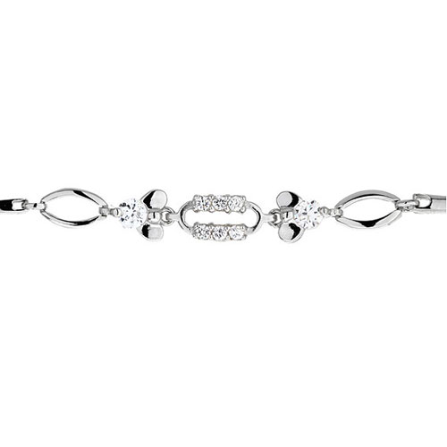 bracelet femme argent zirconium 9500031 pic2