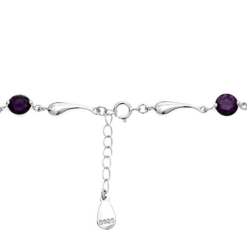 bracelet femme argent zirconium 9500038 pic3