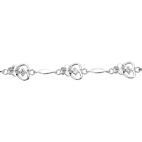 bracelet femme argent zirconium 9500040 pic2