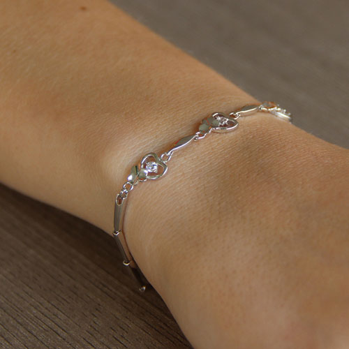 bracelet femme argent zirconium 9500040 pic4