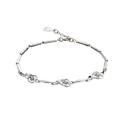 bracelet femme argent zirconium 9500040