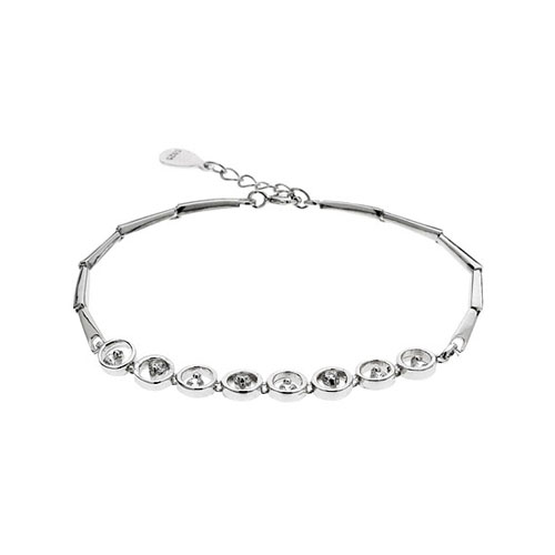 bracelet femme argent zirconium 9500042