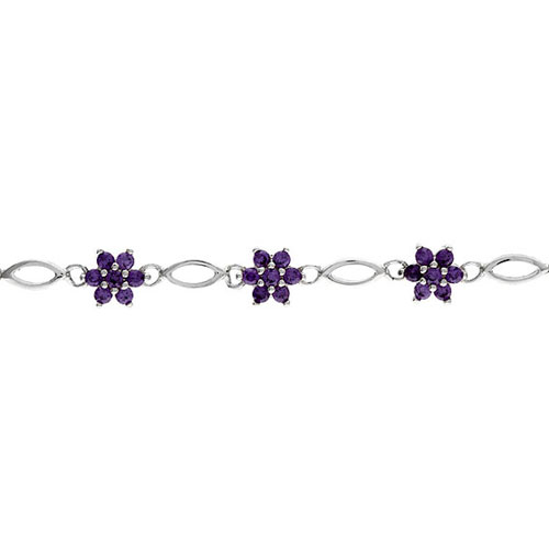 bracelet femme argent zirconium 9500045 pic2