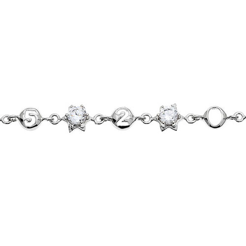 bracelet femme argent zirconium 9500048 pic2