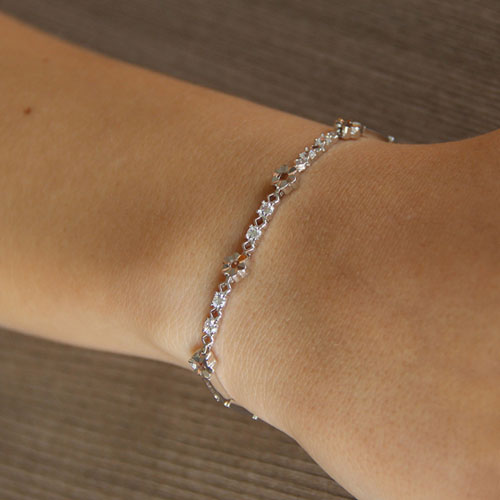 bracelet femme argent zirconium 9500050 pic4