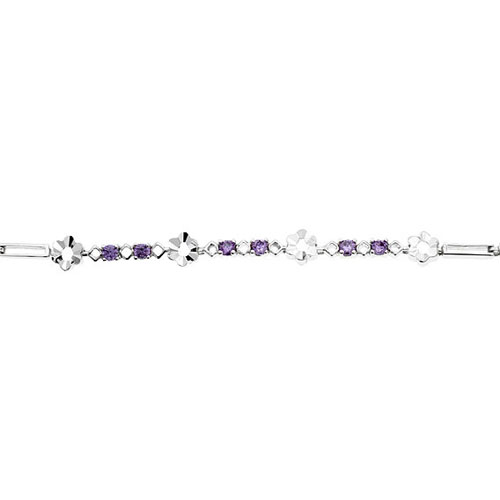 bracelet femme argent zirconium 9500051 pic2