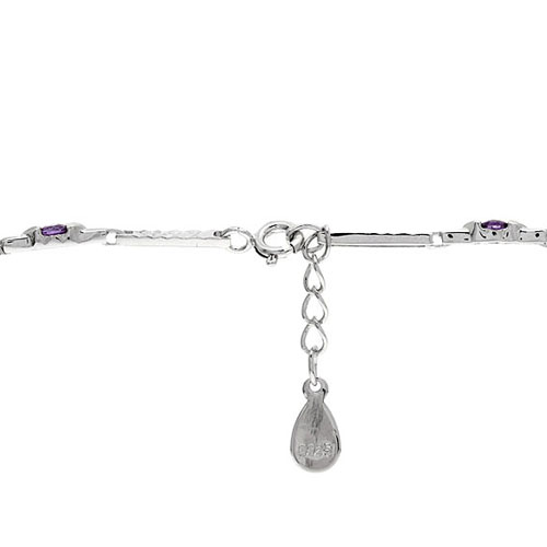 bracelet femme argent zirconium 9500053 pic3