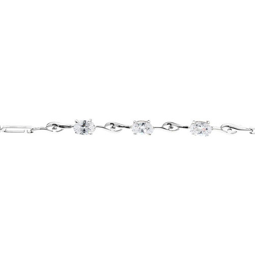 bracelet femme argent zirconium 9500054 pic2