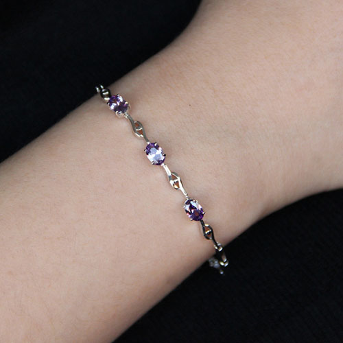 bracelet femme argent zirconium 9500055 pic4