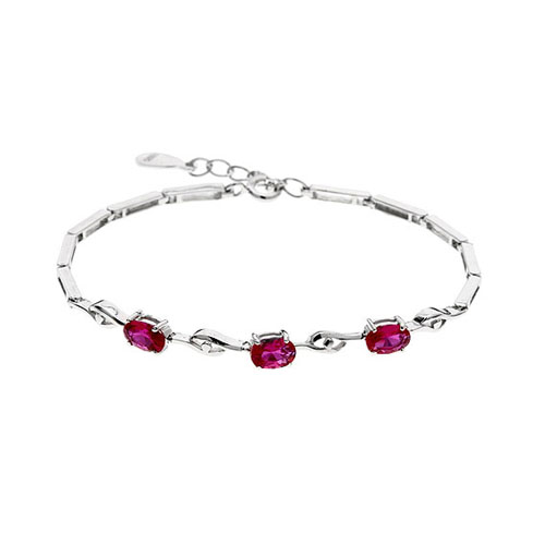 bracelet femme argent zirconium 9500057