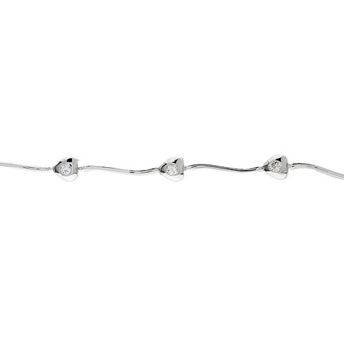 bracelet femme argent zirconium 9500058 pic2