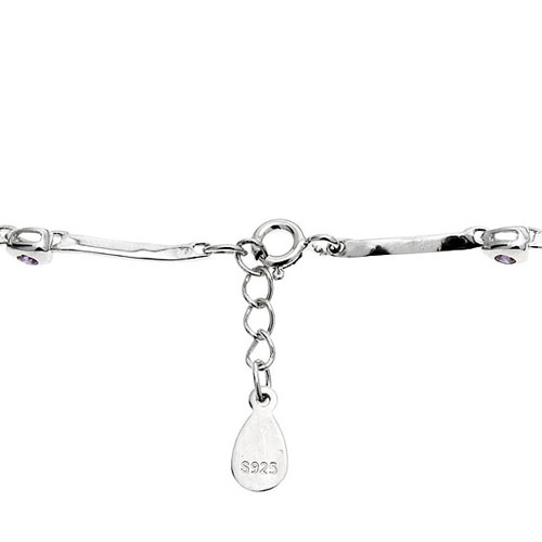 bracelet femme argent zirconium 9500059 pic3
