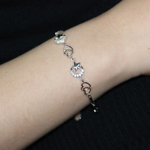 bracelet femme argent zirconium 9500070 pic4