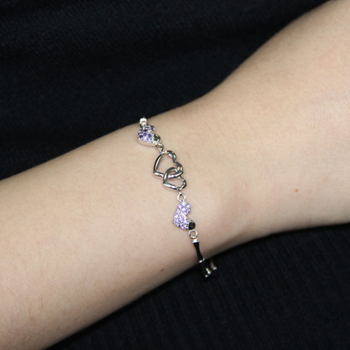 bracelet femme argent zirconium 9500074 pic4