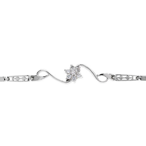 bracelet femme argent zirconium 9500099 pic2