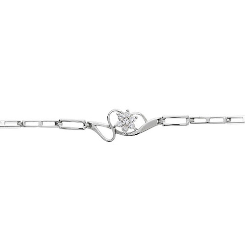 bracelet femme argent zirconium 9500105 pic2