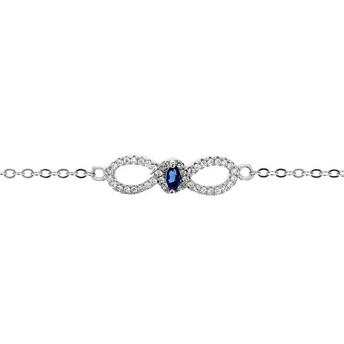 bracelet femme argent zirconium 9500170 pic2