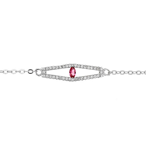 bracelet femme argent zirconium 9500172 pic2
