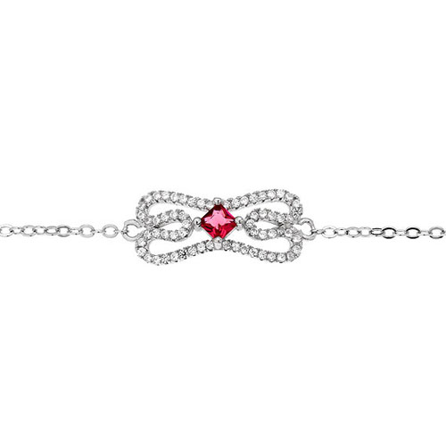 bracelet femme argent zirconium 9500174 pic2