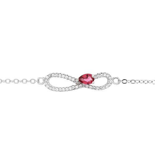 bracelet femme argent zirconium 9500182 pic2