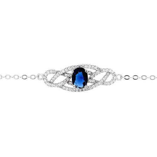 bracelet femme argent zirconium 9500188 pic2