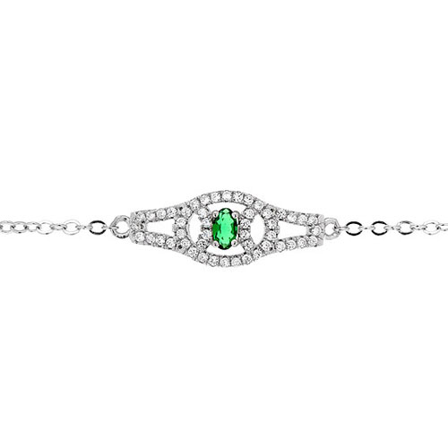 bracelet femme argent zirconium 9500200 pic2