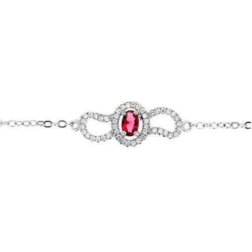 bracelet femme argent zirconium 9500201 pic2
