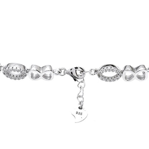 bracelet femme argent zirconium 9500205 pic3