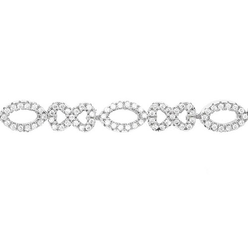 bracelet femme argent zirconium 9500207 pic2