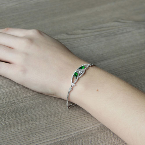 bracelet femme argent zirconium 9500217 pic5