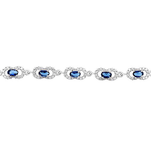 bracelet femme argent zirconium 9500220 pic2