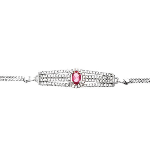 bracelet femme argent zirconium 9500231 pic2