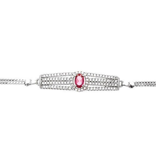 bracelet femme argent zirconium 9500231 pic2
