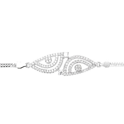 bracelet femme argent zirconium 9500240 pic2