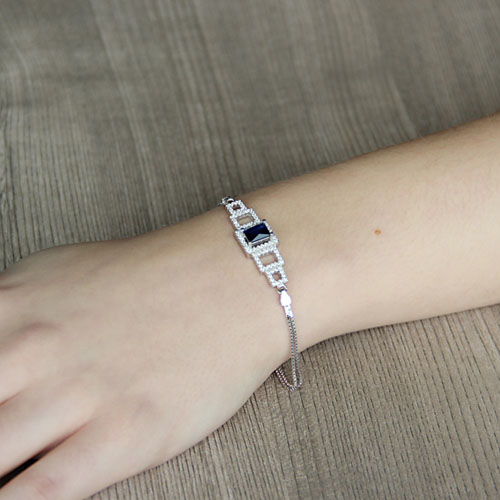 bracelet femme argent zirconium 9500246 pic4