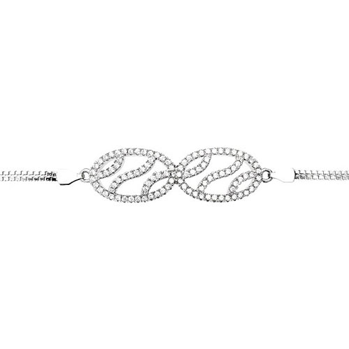 bracelet femme argent zirconium 9500250 pic2