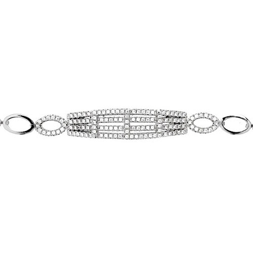 bracelet femme argent zirconium 9500255 pic2