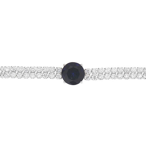 bracelet femme argent zirconium 9500256 pic2